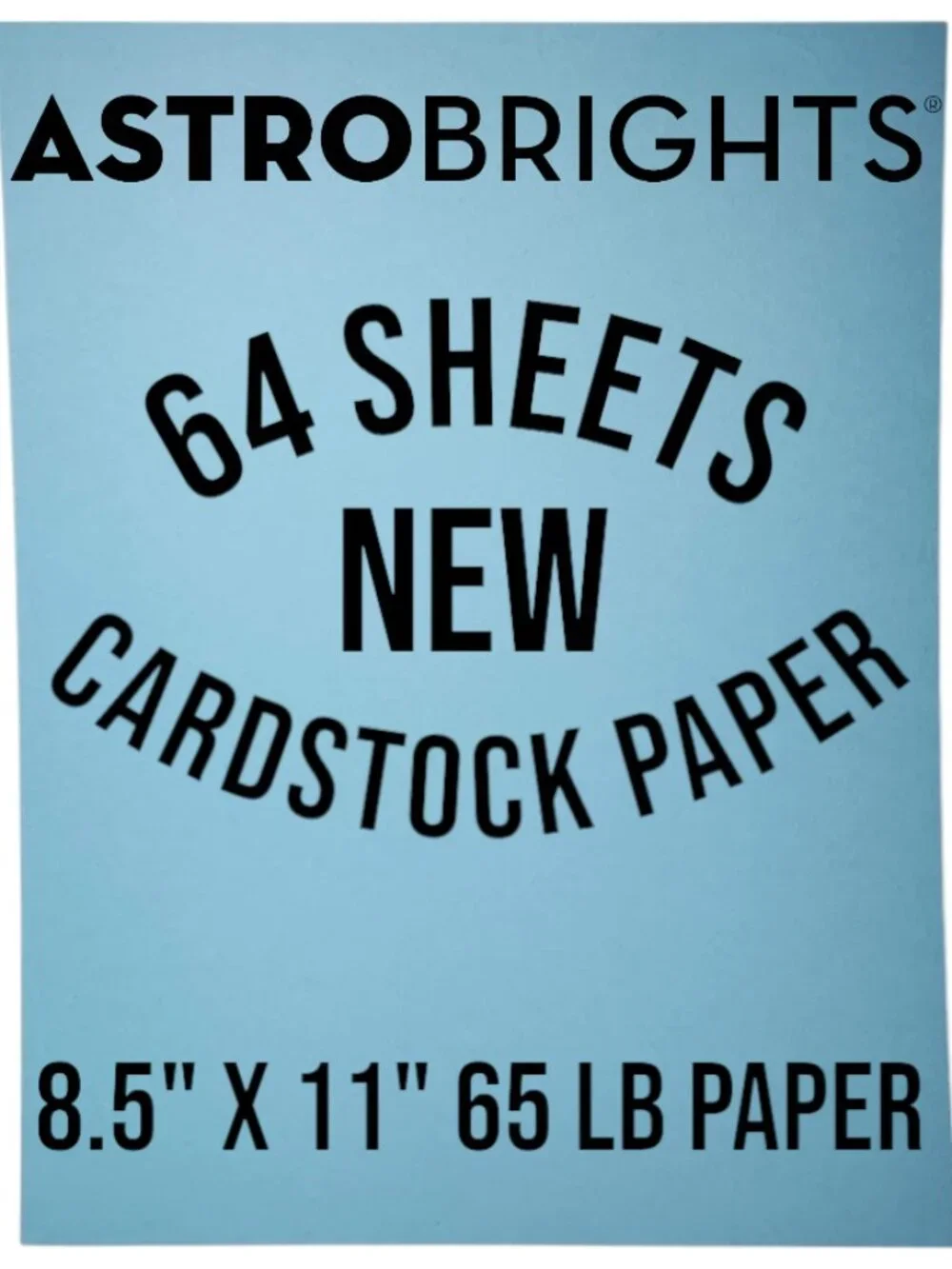 64 Pages Sheets Blue Cardstock Paper AstroBrights Invitation Cards Scrapbooks Fl